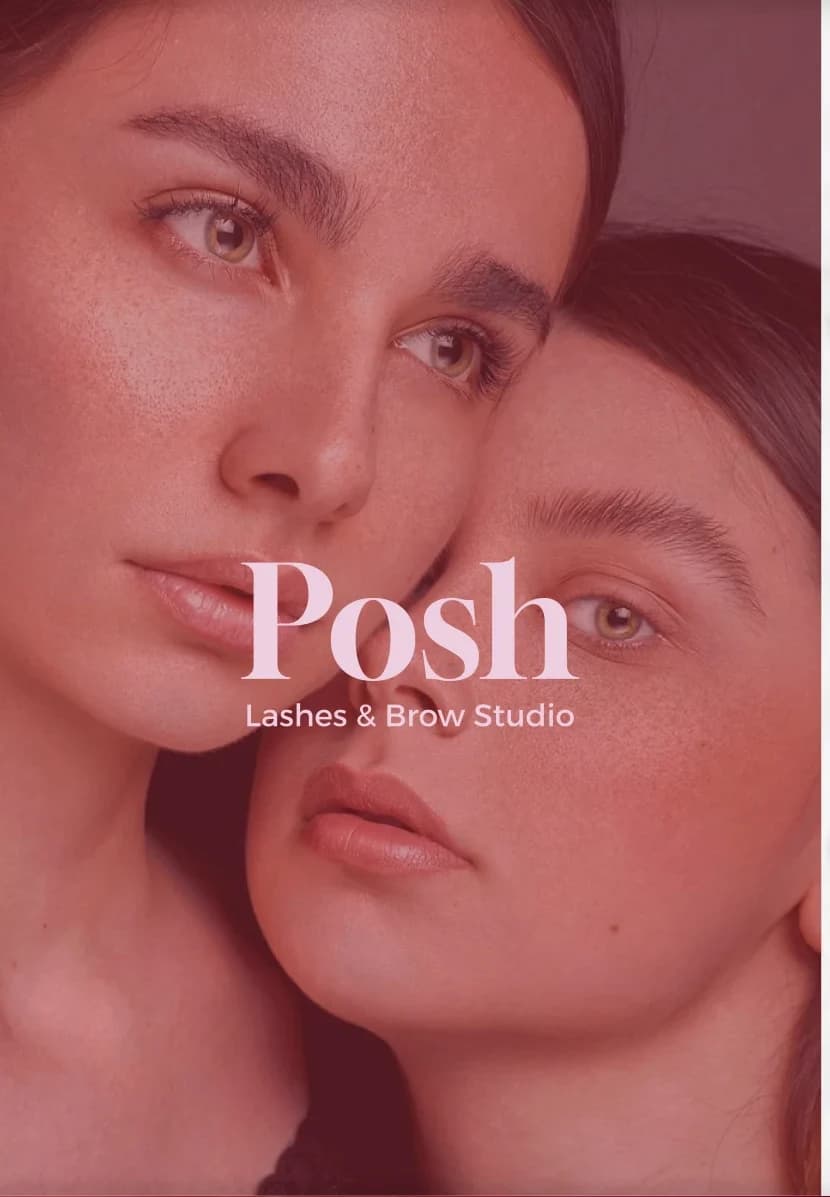 Zwei Frauen in Nahaufnahme, darüber das Posh-Logo